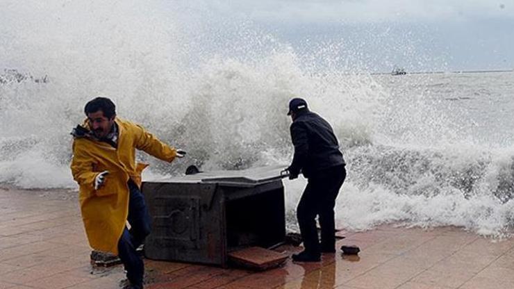 Meteoroloji uyardı Saatteki hızı 120 kilometreyi bulabilir