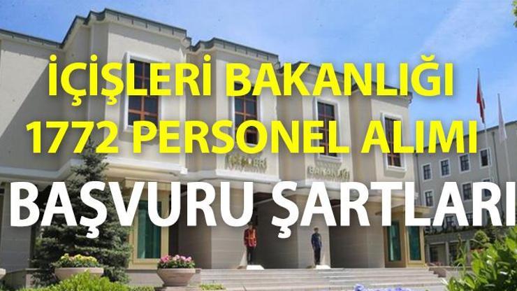 Personel alımları 2021... İçişleri Bakanlığı sözleşmeli personel alımı başvuru şartları neler