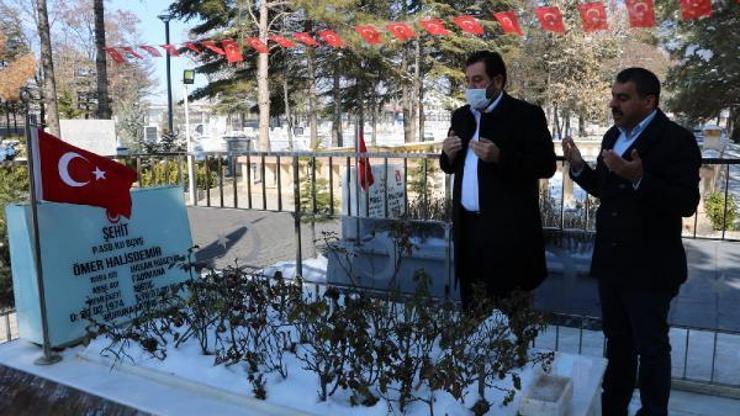 Ömer Halisdemir doğum gününde mezarı başında anıldı
