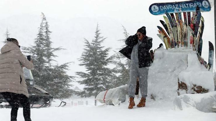 Kış turizminin yükselen değeri Davraz misafirlerini bekliyor