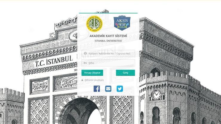 AUZEF kayıt yenileme ne zaman bitecek, harç ücreti hangi bankaya İstanbul Üniversitesi AKSİS online kayıt yenileme