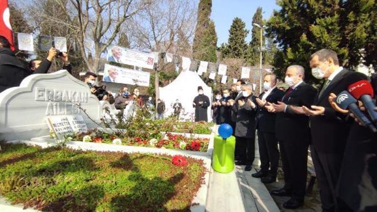 TBMM Başkanı Şentop, merhum Başbakan Necmettin Erbakanın kabrini ziyaret etti