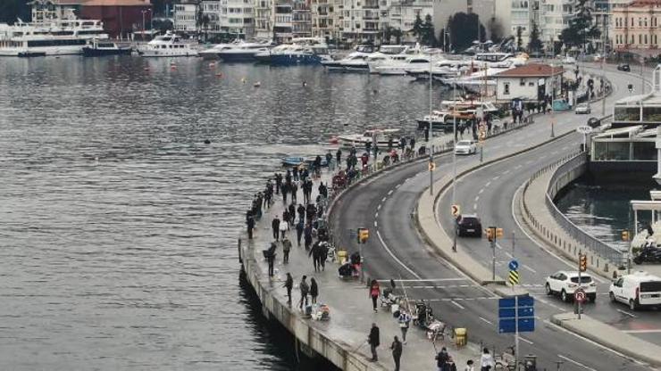 İstanbulda yasaksız ilk Cumartesi: Sahillere akın ettiler