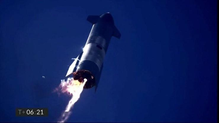 Spacex roketi yine patladı