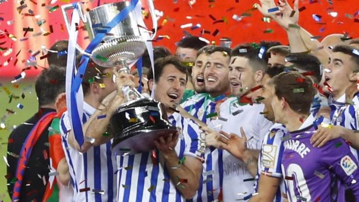 İspanya Kral Kupasını Real Sociedad kazandı