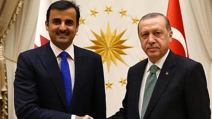 Son dakika haberi: Cumhurbaşkanı Erdoğan, Katar Emiri Al Sani ile görüştü