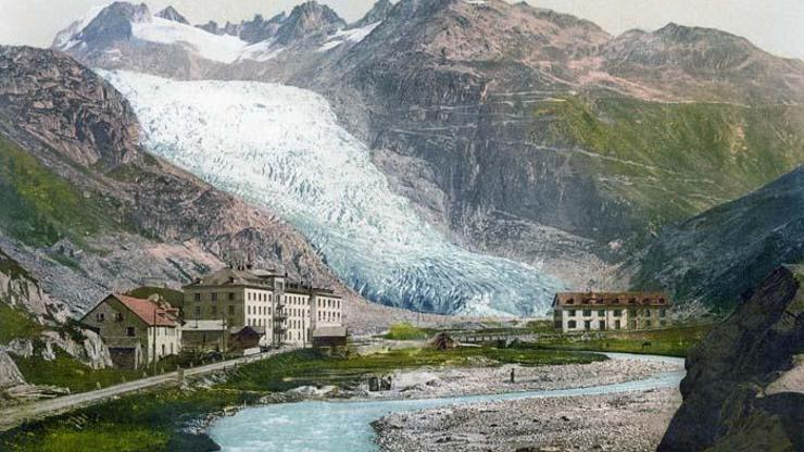 İsviçre Alplerinin en ihtişamlı buzulu; Rhône Glacier Emre Ünlü yazdı...