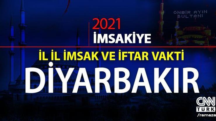 15 Nisan 2021 Diyarbakır sahur vakti saat kaçta Diyarbakır sahur saati... Diyarbakır imsakiye 2021