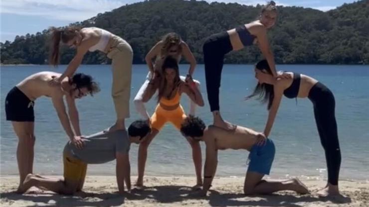 Zeynep Tokuş yıllar sonra yoga eğitmeni olarak setlere döndü