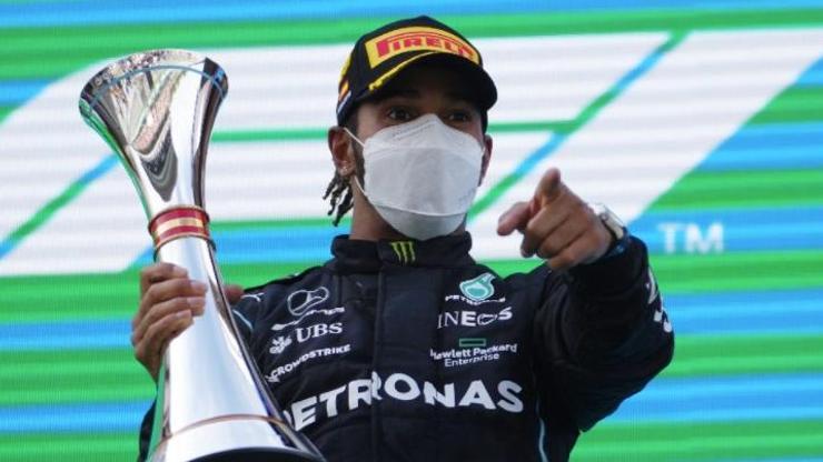 İspanyada Lewis Hamilton kazandı