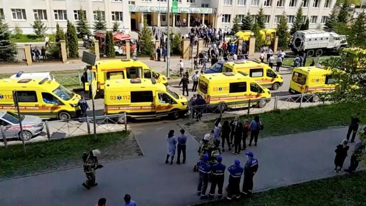Kazanda okula silahlı saldırı: Olaydan 1 saat önce saldırgandan dikkat çeken paylaşım