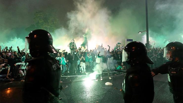 Portekizde Sporting taraftarları polisle çatıştı