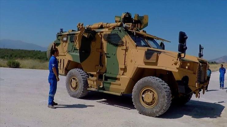 NATO, Türk zırhlısı Vuranı tanıttı