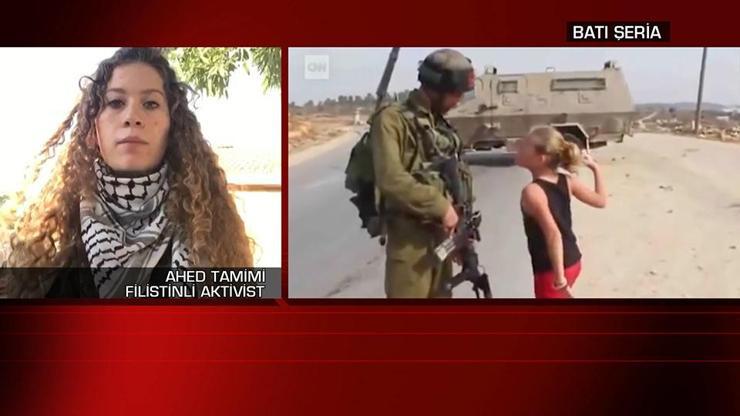 Filistin direnişinin simgesi Ahed Tamimi CNN TÜRK’e konuştu