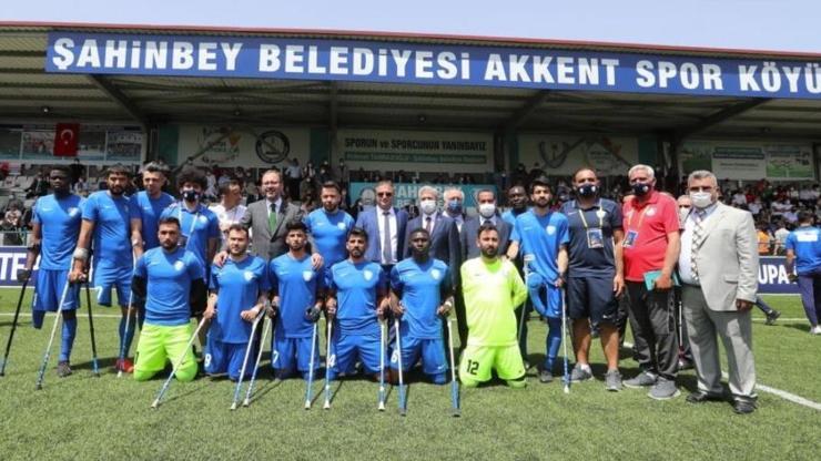 Şahinbey Belediyespor Şampiyonlar Ligi şampiyonu oldu