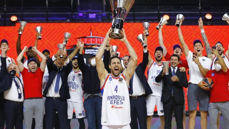 Anadolu Efes Euroleague şampiyonu oldu