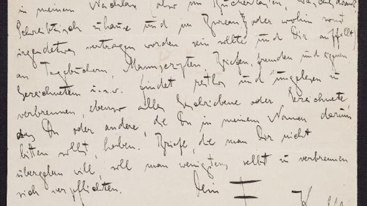 Kafka’nın el yazmalarının koleksiyonu, internette yayınlandı