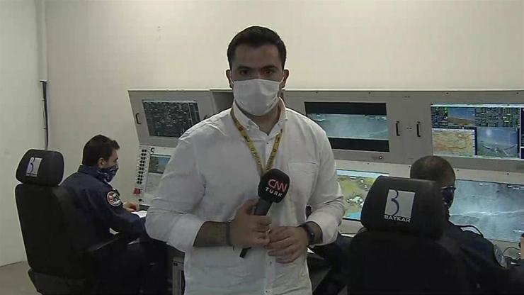 CNN TÜRK ekibi insansız hava araçlarının merkezinde
