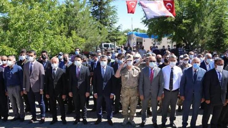 Terör örgütü PKK tarafından katledilen 12 vatandaş için anma töreni