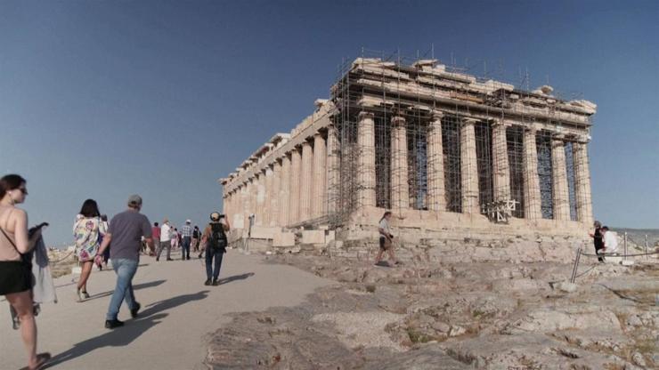 Akropoliste restorasyon krizi