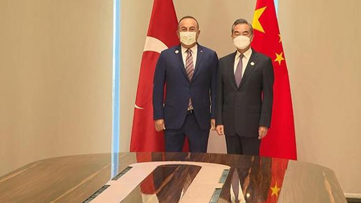 Dışişleri Bakanı Çavuşoğlu, Çinli mevkidaşı Vang Yi ile görüştü
