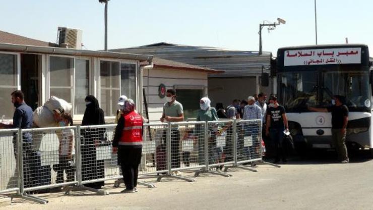 Bayram sonrası Suriyeliler Türkiyeye geri dönüyor