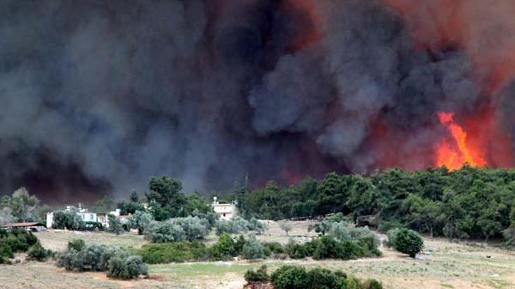 SON DAKİKA: Kare kare Manavgatta yangın dehşeti