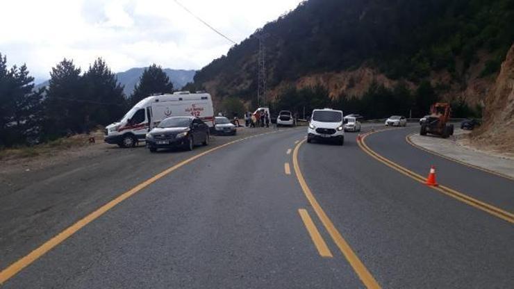 Zigana Dağında zincirleme kaza; 9 yaralı