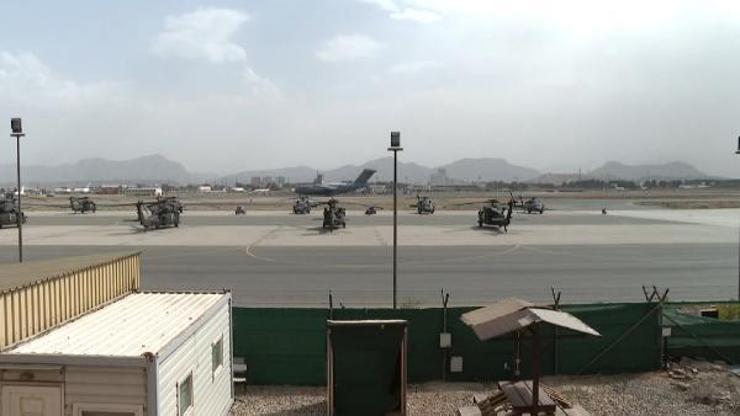 Savunma Bakanlığı, Kabil Havalimanı’ndan görüntüler paylaştı