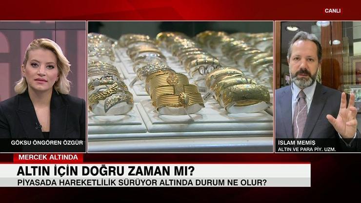 Altın için doğru zaman mı Uzmanı CNN TÜRKte anlattı