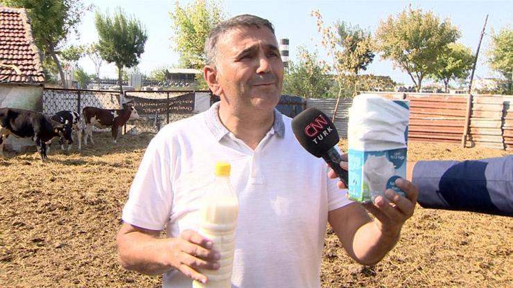 1 kg süt üreticide 3, markette 9 lira