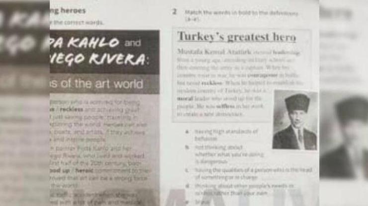 Rum Kesiminden küstah talimat: Atatürk sayfalarını yırtın