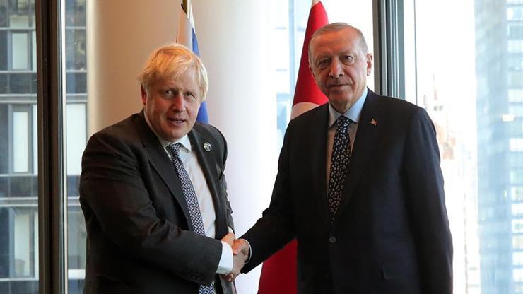 Cumhurbaşkanı Erdoğan, Boris Johnson ve Guterres ile görüştü