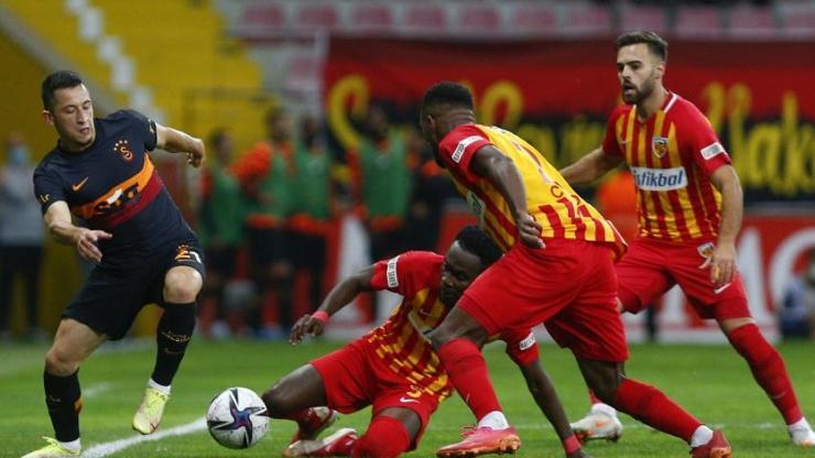 Kayserispor ilk kez Galatasaraya 3 gol attı
