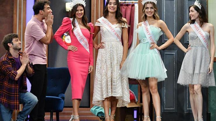 Azra Akın ve 2021 Miss Turkey Güzelleri, Çok Güzel Hareketler 2 ye konuk oluyor