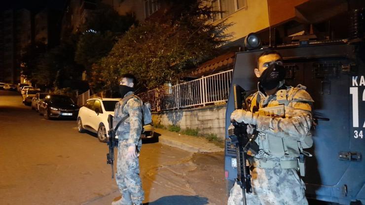 İstanbulda uyuşturucu operasyonu: Çok sayıda gözaltı var