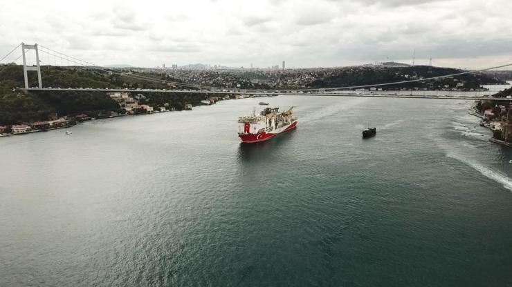 Yavuz sondaj gemisi Karadenize açıldı
