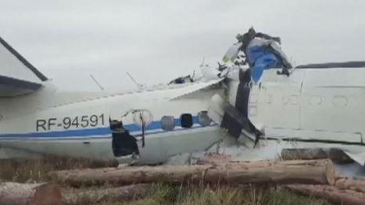 Tataristanda uçak düştü: 16 ölü