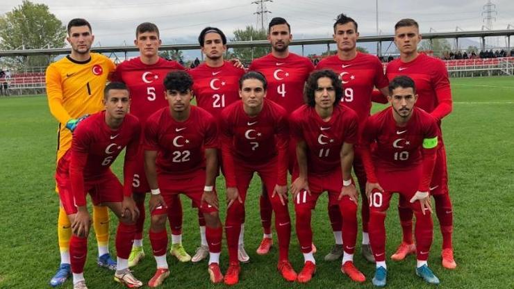 U19 Milli Takımımız Kuzey Makedonyayı 4-0 yendi