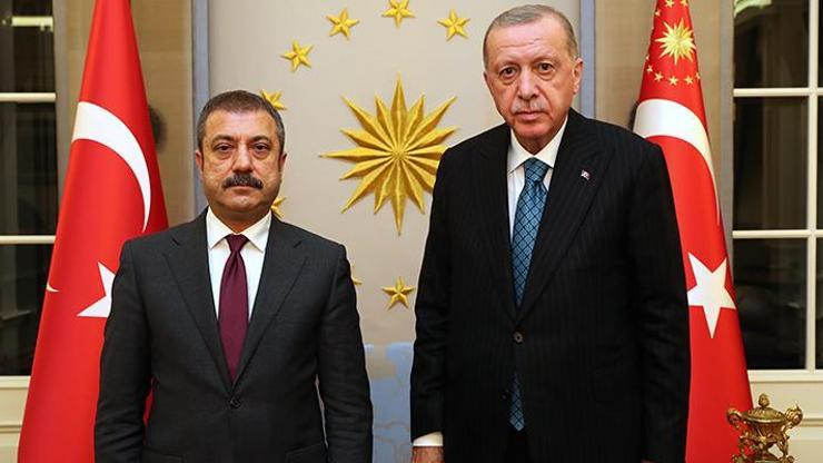 Son dakika haberi: Cumhurbaşkanı Erdoğan, MB Başkanı Kavcıoğlunu kabul etti