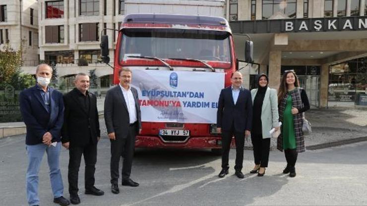 Eyüpsultan’dan Kastamonu’ya yardım eli