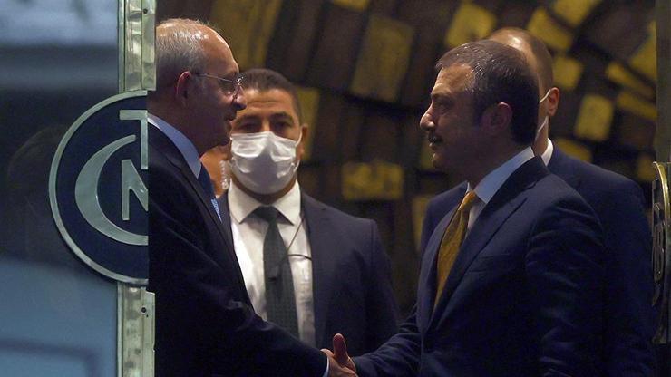 SON DAKİKA: Kılıçdaroğlu, Merkez Bankası Başkanı Kavcıoğlu ile görüştü