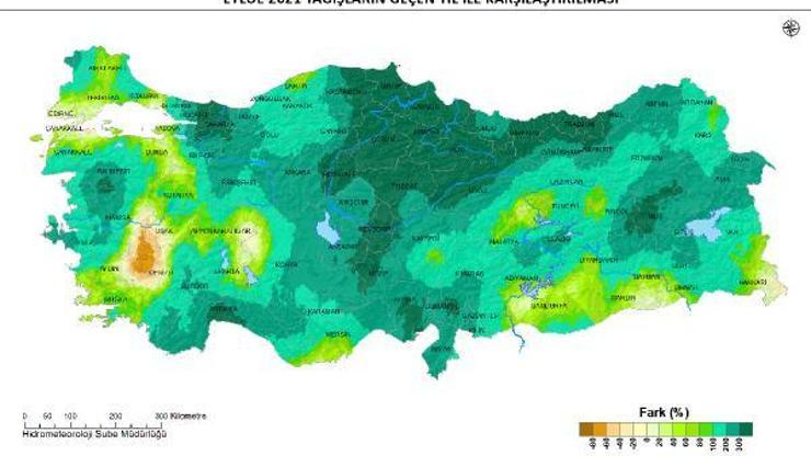 Eylül yağışları geçen yılı 3e katladı