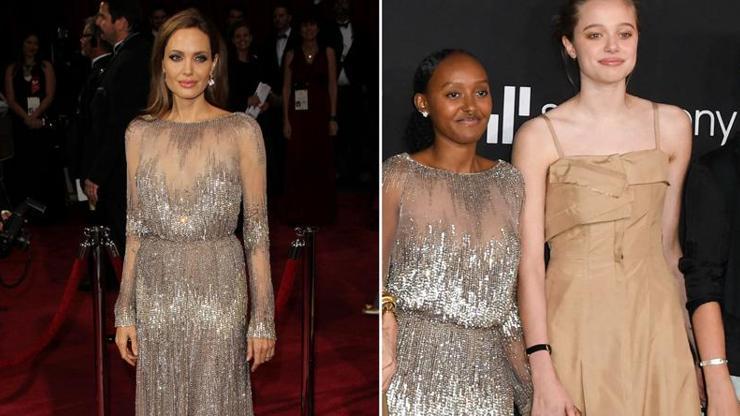 Galada ilgi odağı oldu: Annesinin 7 yıl önce tercih ettiği Oscar elbisesini giydi