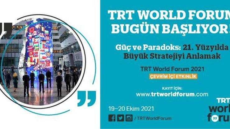 TRT World Forum 2021 Başlıyor