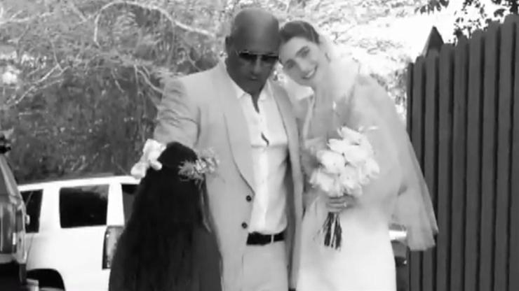 Paul Walkerın kızı evlendi Onu damada vaftiz babası Vin Diesel teslim etti