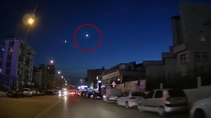 Ankarada meteor heyecanı