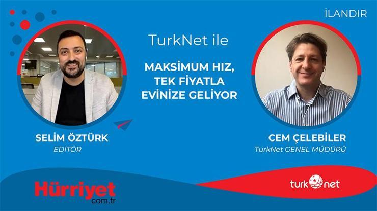 TurkNet ile maksimum hız, tek fiyatla evinize geliyor