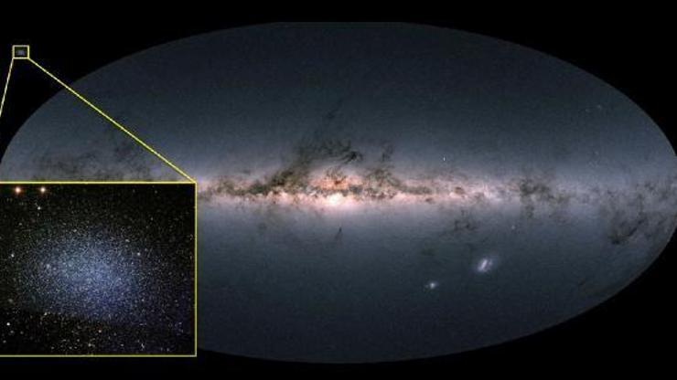 Aslan I cüce galaksisinde, Samanyolundaki kadar büyük kara delik bulundu