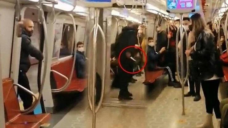 Metrodaki bıçaklı saldırganın tutukluluk halinin devamına karar verildi